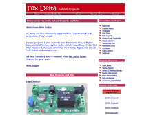 Tablet Screenshot of foxdelta.net