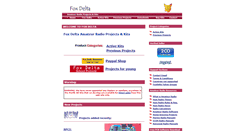 Desktop Screenshot of foxdelta.com