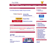 Tablet Screenshot of foxdelta.com
